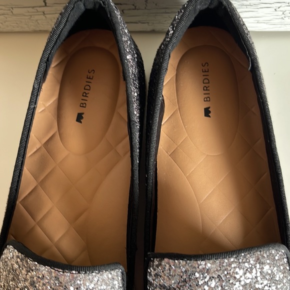 Birdies The Swift Silver Sparkle Glitter - Picture 7 of 8